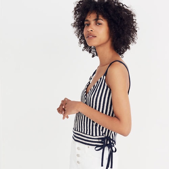 NWT Madewell Striped Tank Top - Picture 6 of 7
